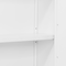 Alaterre Furniture Coventry 27"W x 29"H Wall Mounted Bath Storage Cabinet with Two Doors and Open Shelf ANCT75WH - alternate 2